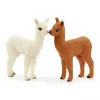 schleich WILD LIFE set alpaca, 3 anni, Wild Life, marrone, verde, bianco, 3 pz.