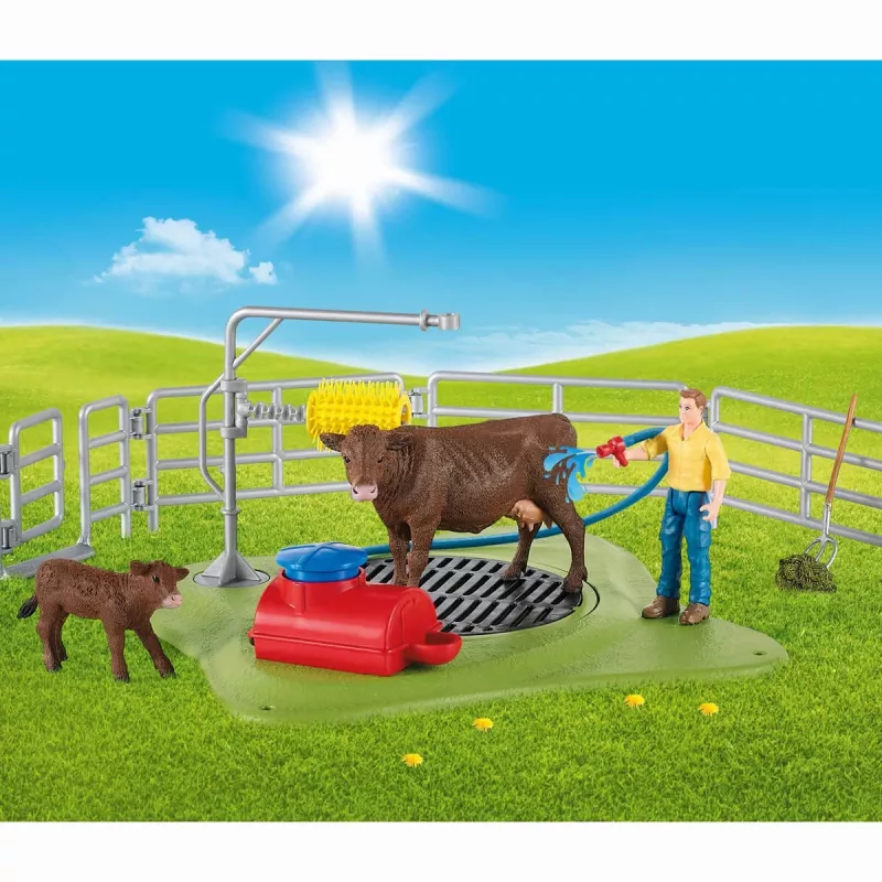 fattoria Schleich FARM WORLD Happy Cow Wash