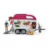 azione/avventura Schleich HORSE CLUB avventure a cavallo con auto e rimorchio
