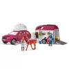azione/avventura Schleich HORSE CLUB avventure a cavallo con auto e rimorchio