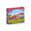 azione/avventura Schleich HORSE CLUB avventure a cavallo con auto e rimorchio