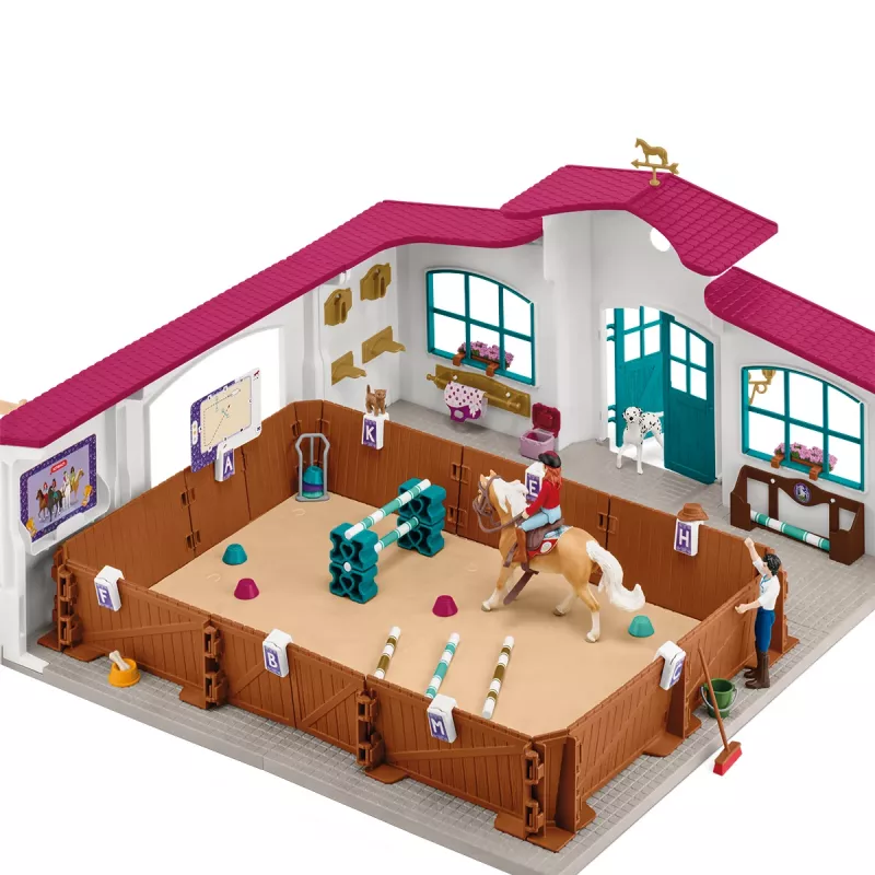 schleich maneggio Peppertree, azione/avventura, torneo equestre, cavalli, 5 anni, multicolore, plastica