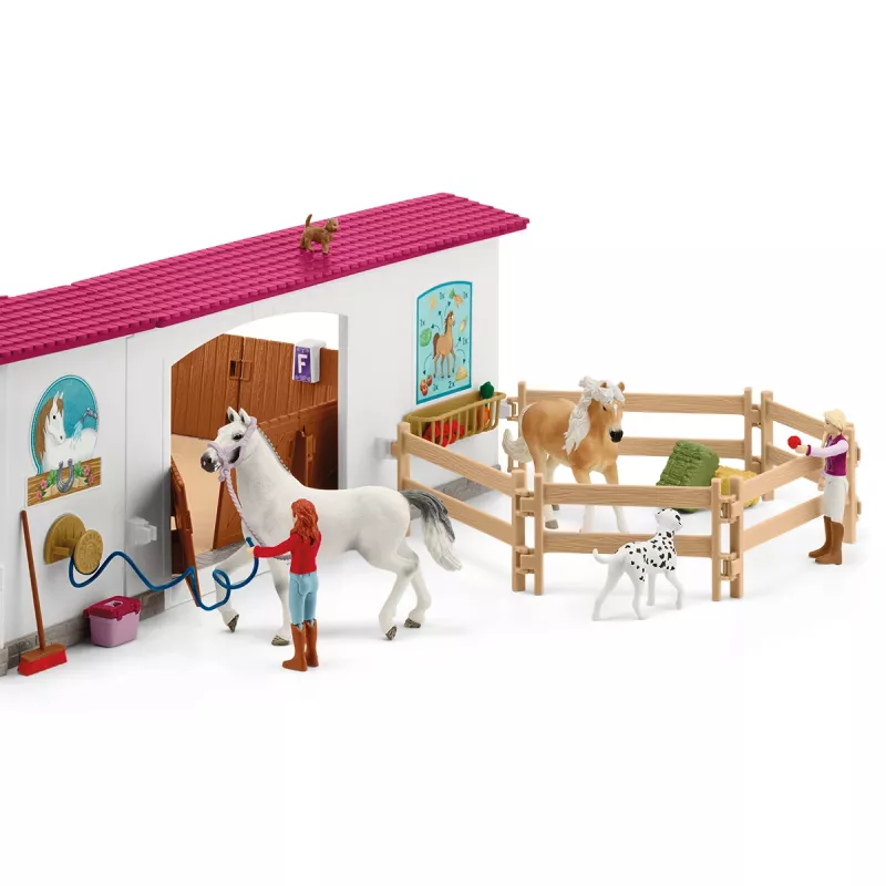 schleich maneggio Peppertree, azione/avventura, torneo equestre, cavalli, 5 anni, multicolore, plastica
