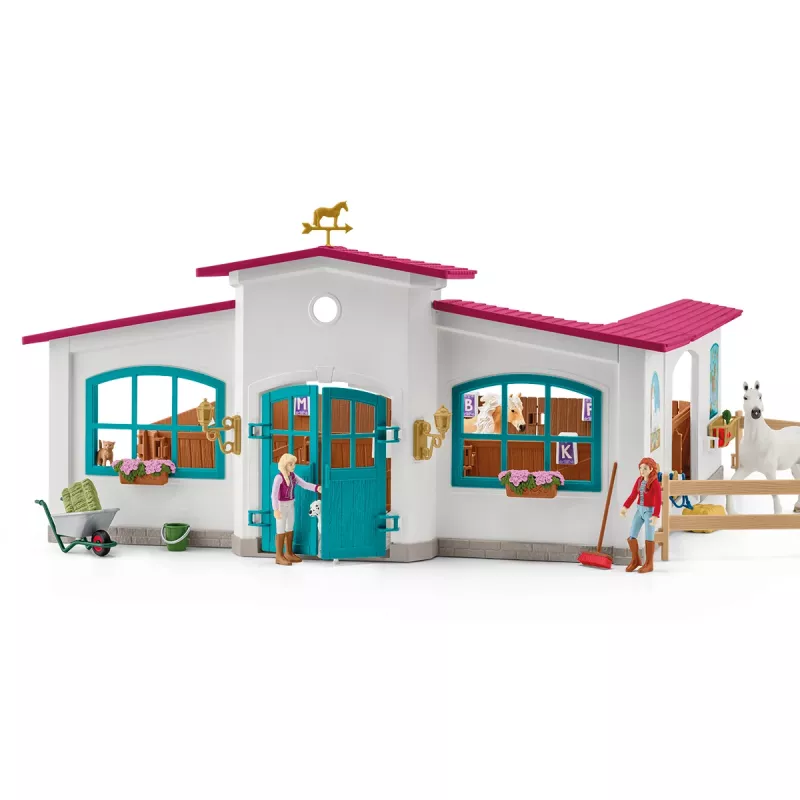 schleich maneggio Peppertree, azione/avventura, torneo equestre, cavalli, 5 anni, multicolore, plastica