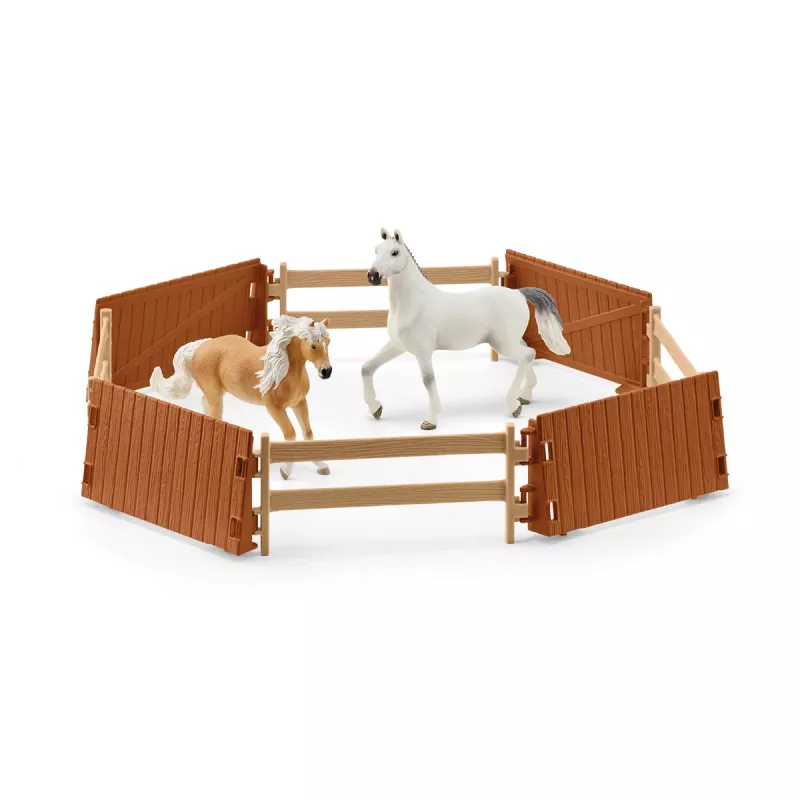 schleich maneggio Peppertree, azione/avventura, torneo equestre, cavalli, 5 anni, multicolore, plastica