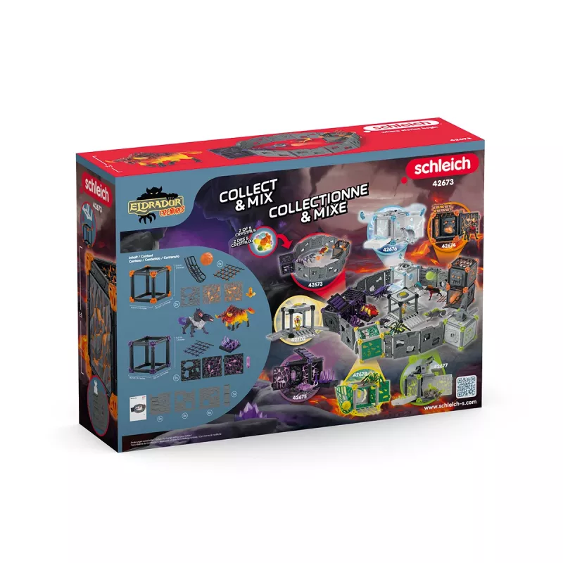 azione/avventura Schleich BattleCave Arena Lava vs. Ombra multicolore