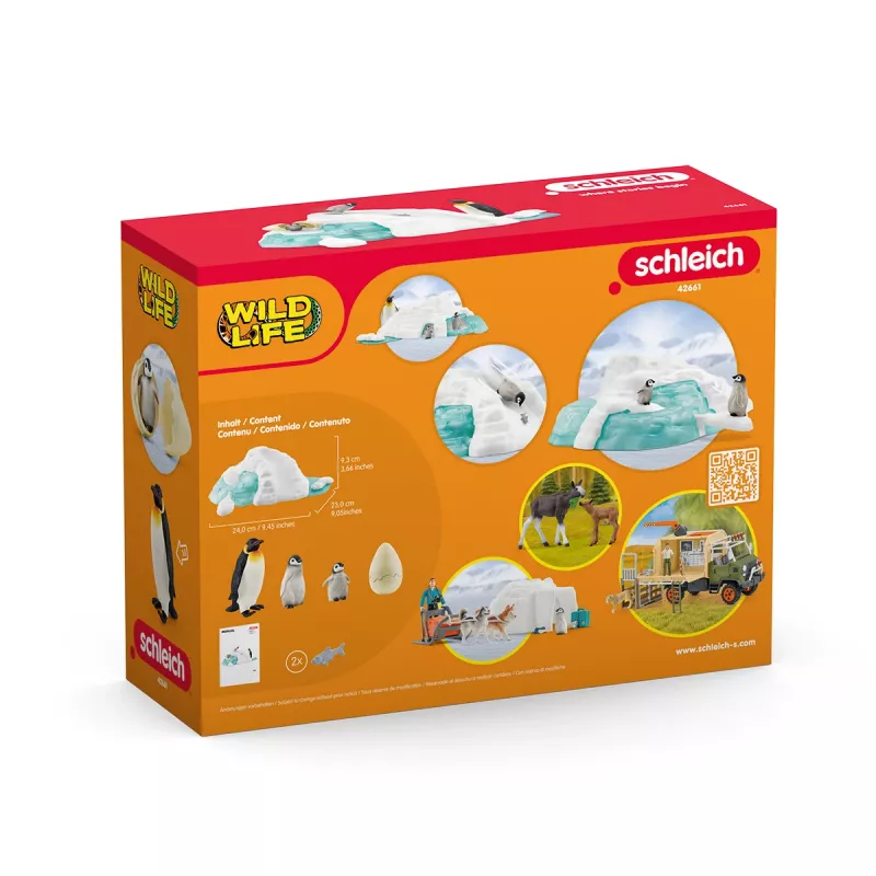 Schleich Penguin Family Fun figura giocattolo multicolore 42661