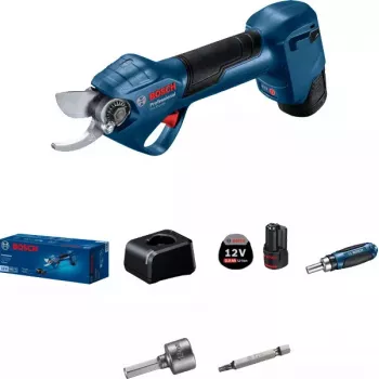 Bosch Pro Pruner Professional cesoia per erba a batteria 2,5 cm 12 V litio-ione (Li-Ion) nero, blu