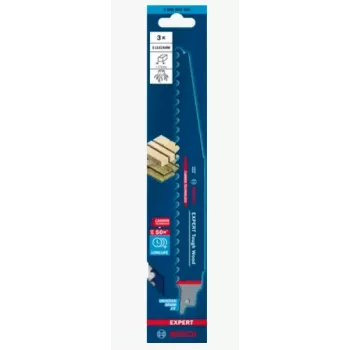 Bosch Expert 2 608 900 404 lama per seghetto alternativo/roller/sabre Carbide 3 pz.