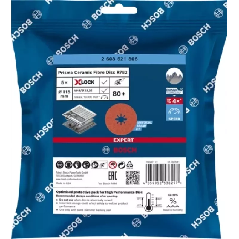 Bosch EXPERT R782 PRISMA disco abrasivo