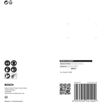 Bosch 2 608 900 812 utensile rotante accessorio levigatura/abrasivo legno foglio abrasivo