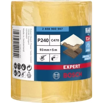 Bosch 2 608 900 907 accessorio levigatura a mano rotolo abrasivo 1 pezzo