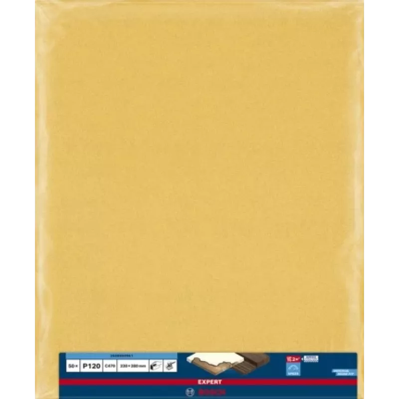 Bosch EXPERT C470 foglio abrasivo 2 608 900 961, 230 x 280 mm, K120, 50 pz.