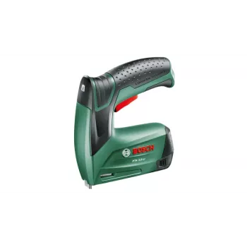 Cucitrice Bosch PTK 3,6 LI Office Set — senza fili, Li-Ion 1,5 Ah, lunghezza punti 4 mm–10 mm, larghezza 50 mm