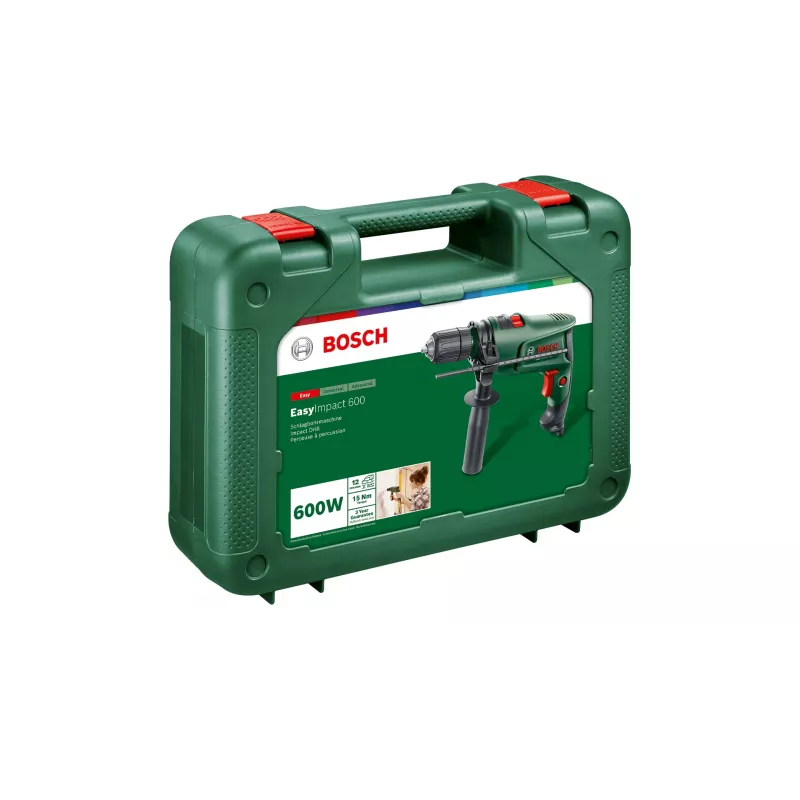 Bosch EasyImpact 600 3000 giri/min 1,7 kg nero, verde