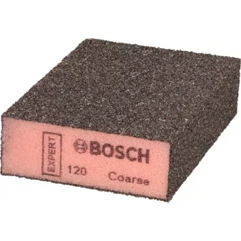 Spugna abrasiva Bosch 2608901678 Combi Block per levigatura a mano di legno e vernice, bordo arrotondato e lato affilato, struttura superficiale Bosch