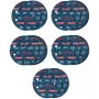 Set dischi abrasivi Bosch EXP O780 150 mm, 55 pz.