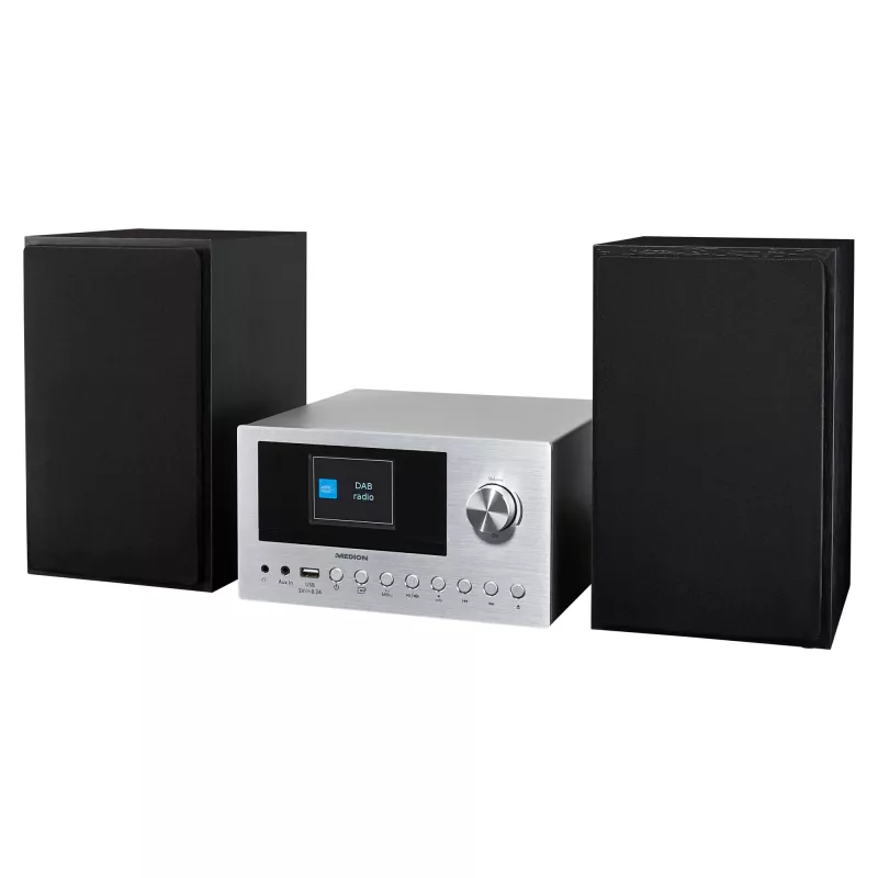 MEDION LIFE P85003 micro impianto audio per la casa 30 W nero, argento