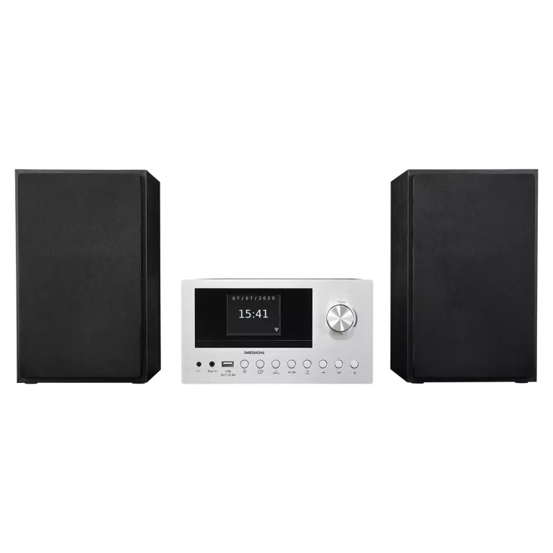 MEDION LIFE P85003 micro impianto audio per la casa 30 W nero, argento