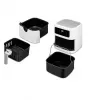 MEDION LIFE E40 XL Single 5,2 l friggitrice ad aria a base bianca