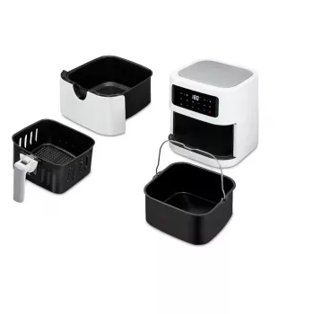 MEDION LIFE E40 XL Single 5,2 l friggitrice ad aria a base bianca