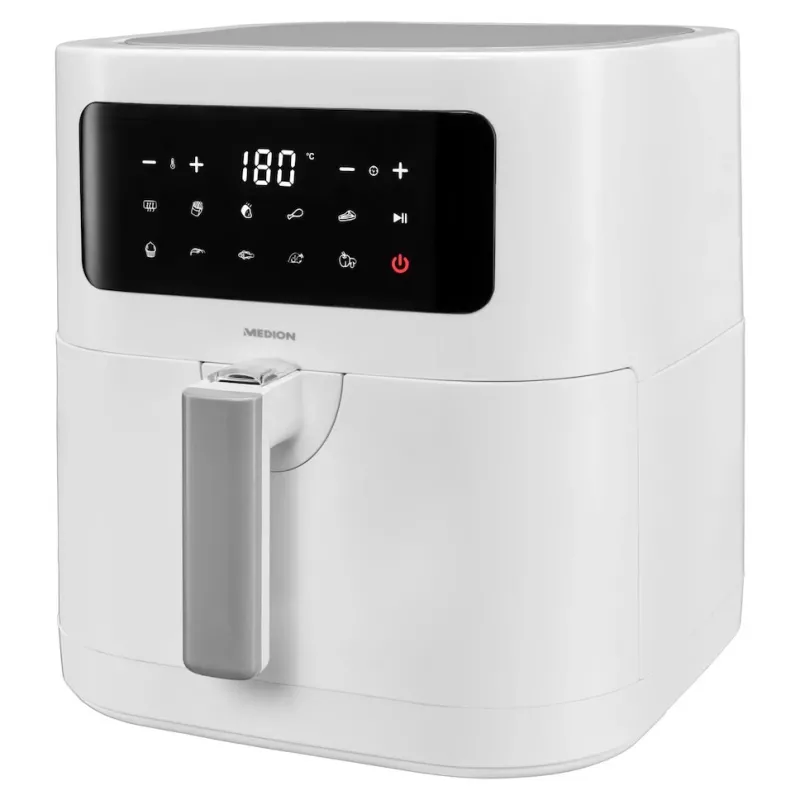 MEDION LIFE E40 XL Single 5,2 l friggitrice ad aria a base bianca
