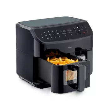 MEDION LIFE P20 Double 8,7 L 2600 W friggitrice ad aria nera