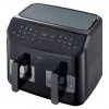 MEDION LIFE P20 Double 8,7 L 2600 W friggitrice ad aria nera