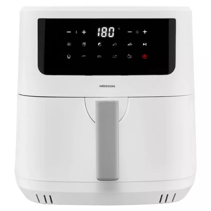 MEDION LIFE P10 XL Single 6,8 L 2150 W friggitrice ad aria bianca
