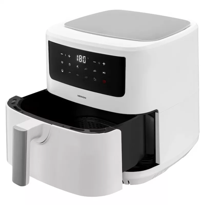 MEDION LIFE P10 XL Single 6,8 L 2150 W friggitrice ad aria bianca