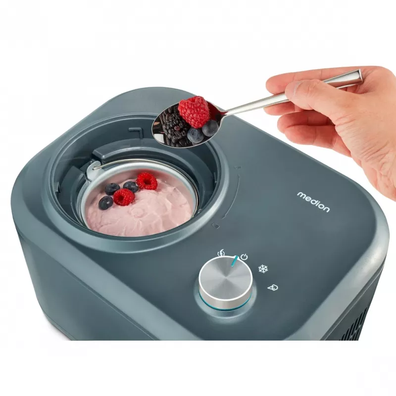MEDION MD 10169 gelatiera a compressore 1 L 100 W blu