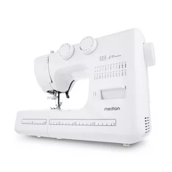 Macchina da cucire MEDION LIFE SM60 elettrica 60W 3 spole bianca