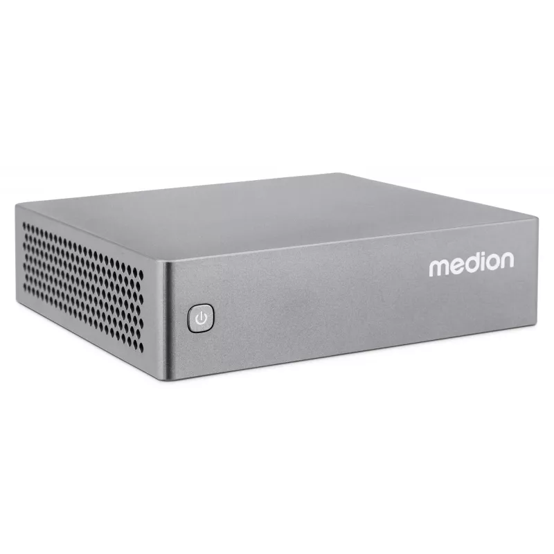 MEDION S06 MD35315 Intel® Core™ i3 i3-1315U 8 GB DDR4-SDRAM 512 GB SSD Mini-PC argento