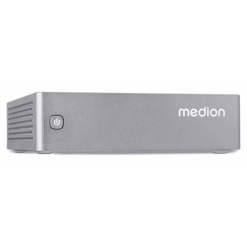 MEDION S06 MD35315 Intel® Core™ i3 i3-1315U 8 GB DDR4-SDRAM 512 GB SSD Mini-PC argento