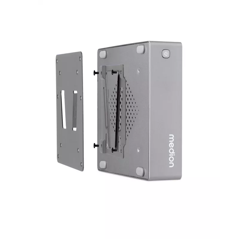 MEDION S06 MD35315 Intel® Core™ i3 i3-1315U 8 GB DDR4-SDRAM 512 GB SSD Mini-PC argento