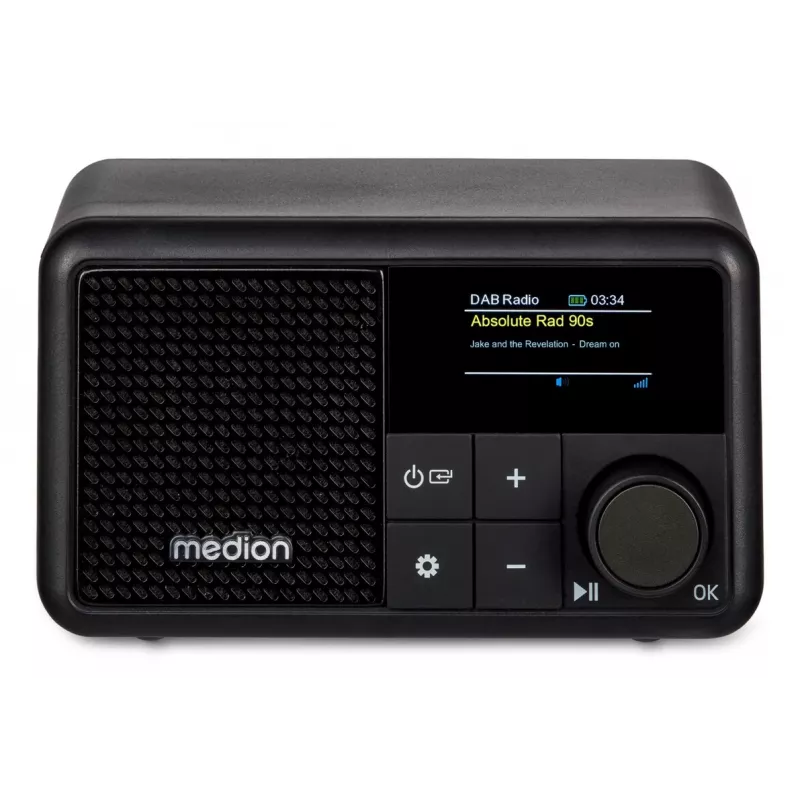 MEDION LIFE S66822 radio digitale portatile nero