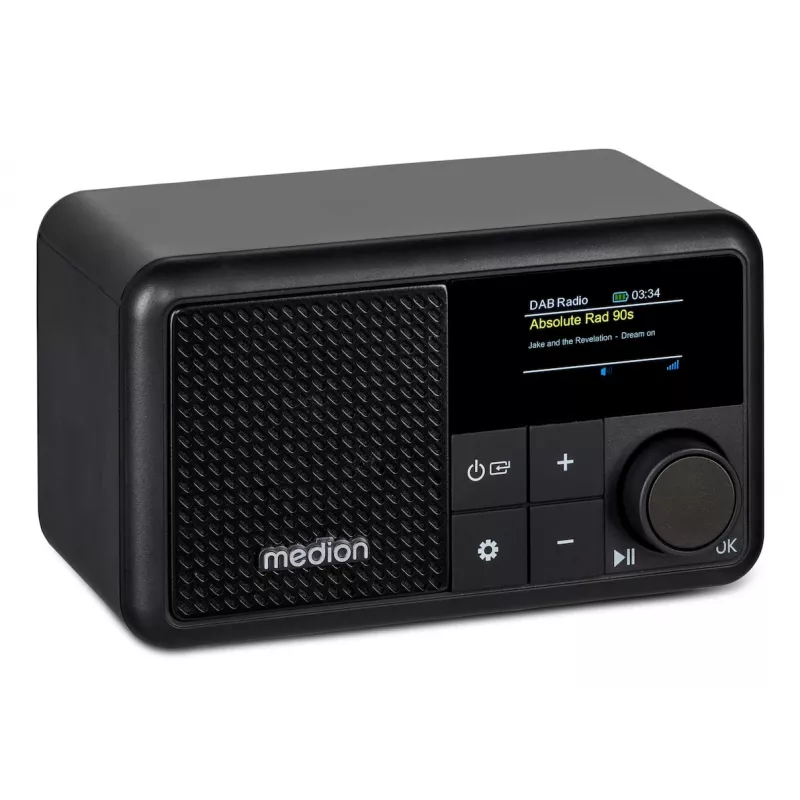 MEDION LIFE S66822 radio digitale portatile nero