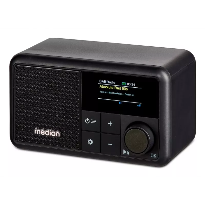 MEDION LIFE S66822 radio digitale portatile nero