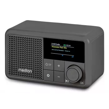 MEDION LIFE S66822 radio digitale portatile grigio