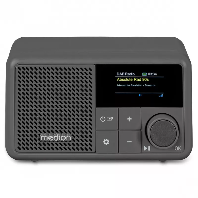 MEDION LIFE S66822 radio digitale portatile grigio
