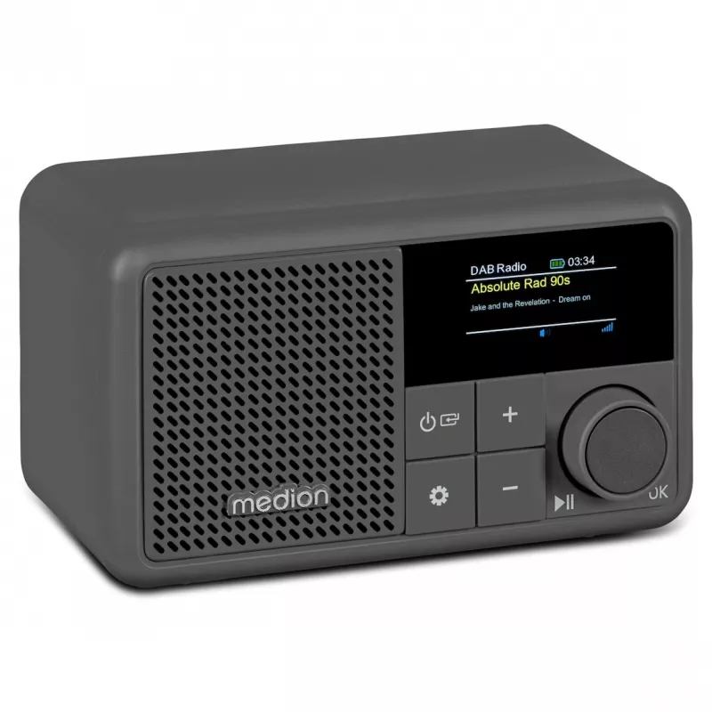 MEDION LIFE S66822 radio digitale portatile grigio