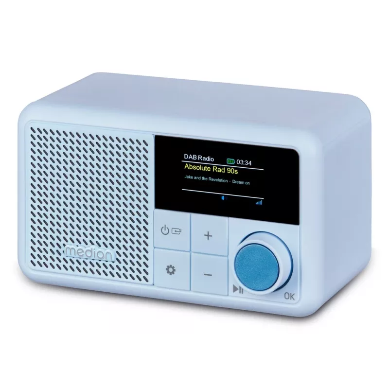 MEDION LIFE S66822 radio digitale portatile aqua