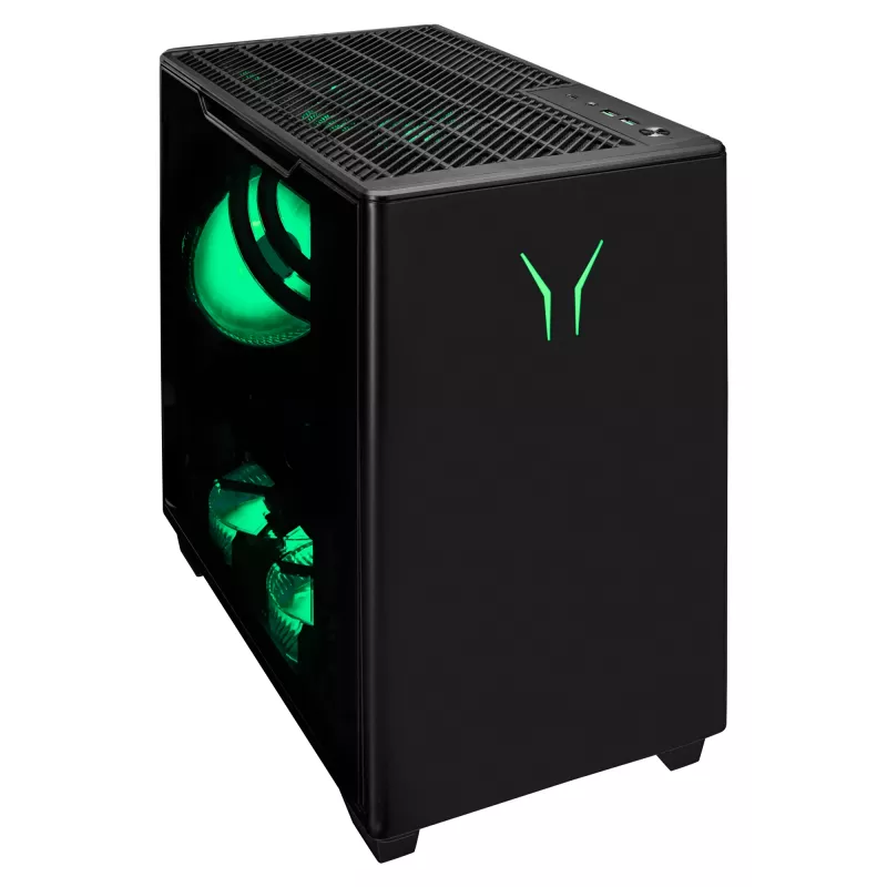 ERAZER Bandit P20 MD35462 Intel Core Ultra 7 265F 32 GB DDR5-SDRAM 1 TB SSD NVIDIA GeForce RTX 5070 Windows 11 Tower-PC nero