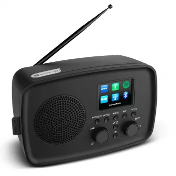 Radio internet MEDION 50078817 — DAB+/FM, Wi‑Fi (802.11a/b/g), 5W RMS, TFT 2,4