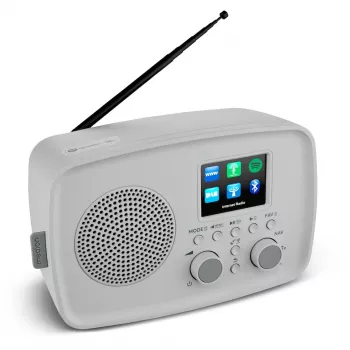 Radio internet MEDION 50078819 — DAB+/FM, Wi‑Fi (802.11a/b/g), 5 W RMS, display TFT 2,4