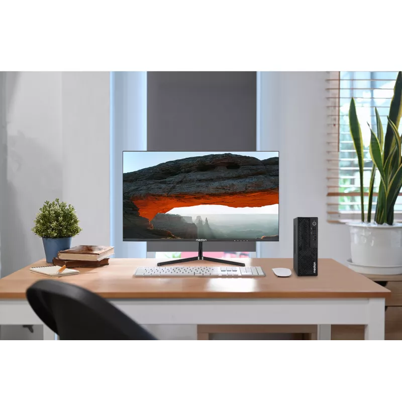 MEDION PICOWORX T80III MD340012 Intel Core Ultra 5 228V 32 GB DDR5-SDRAM 1 TB SSD Windows 11 Home Mini-PC nero
