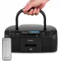 Radio personale MEDION 50079328 — sintonizzatore DAB+/FM/PLL, 6W RMS, LCD, Bluetooth 10m, jack 3,5 mm