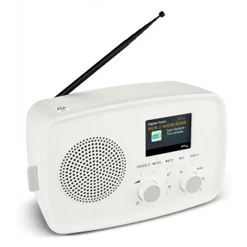 Radio personale MEDION MD89288 — DAB+ / FM, 5 W RMS, TFT 6,1 cm (2,4