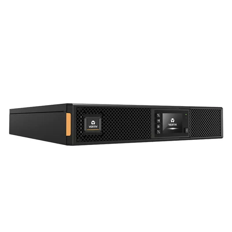 UPS Vertiv Liebert GXT5 0,75 kVA / 0,75 kW 230V Rack/Tower, 8 uscite C13/C19, LCD, batteria VRLA