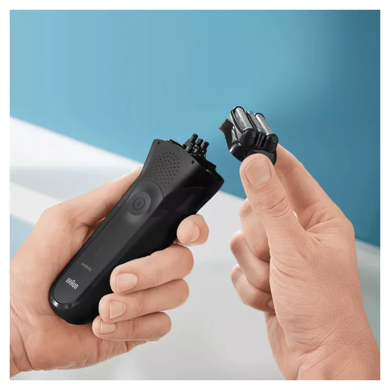 Braun Series 3 300s rasoio a lamina trimmer nero